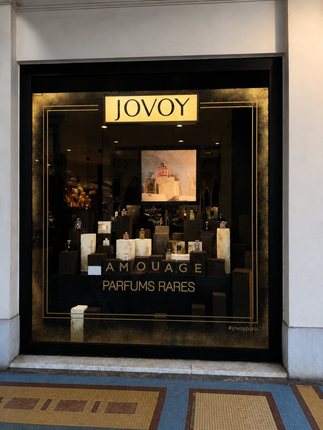 Décoration de vitrine