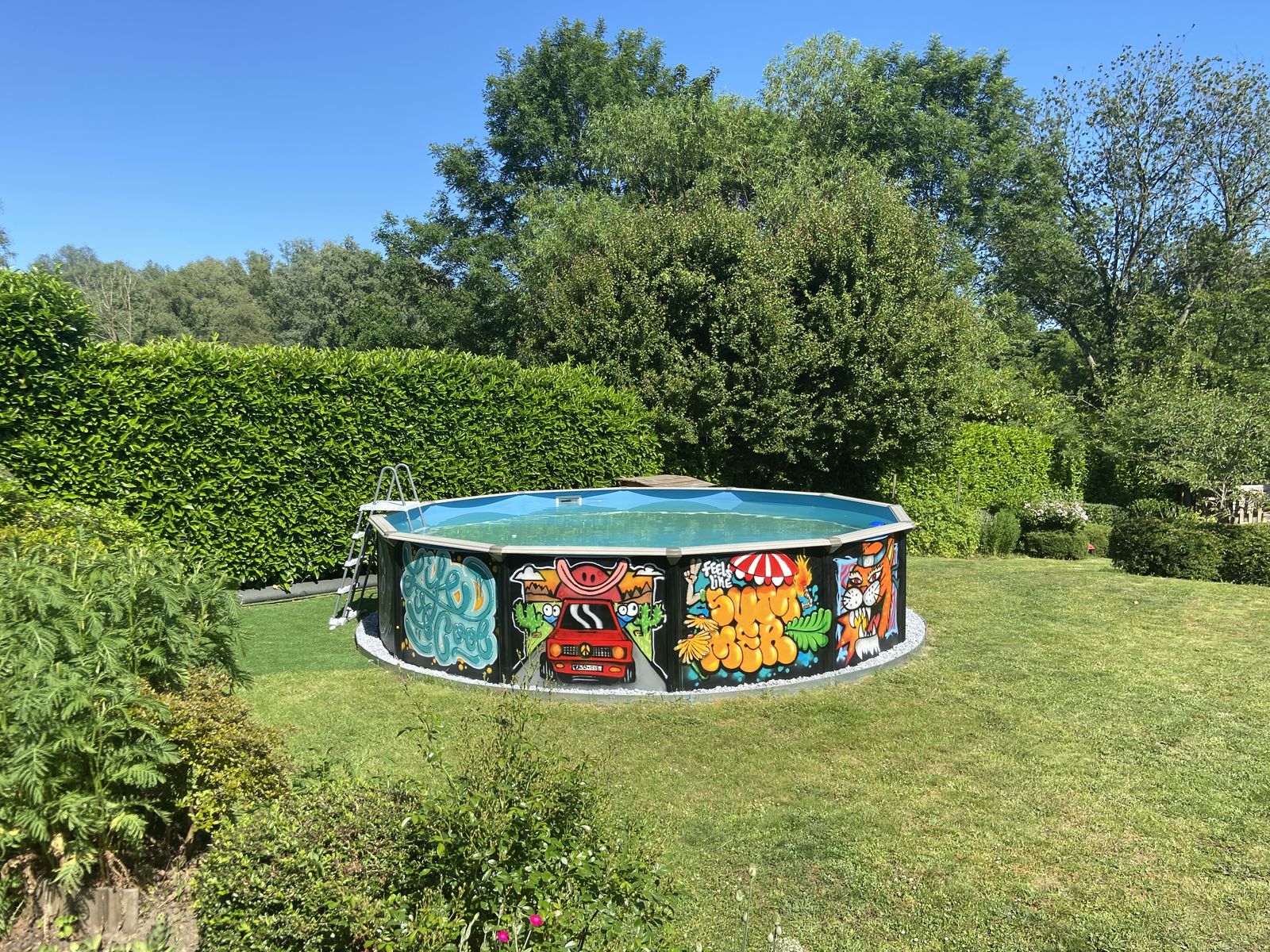 Décoration de piscine