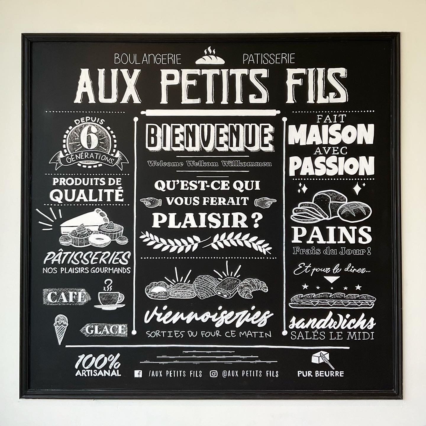 Enseigne boulangerie