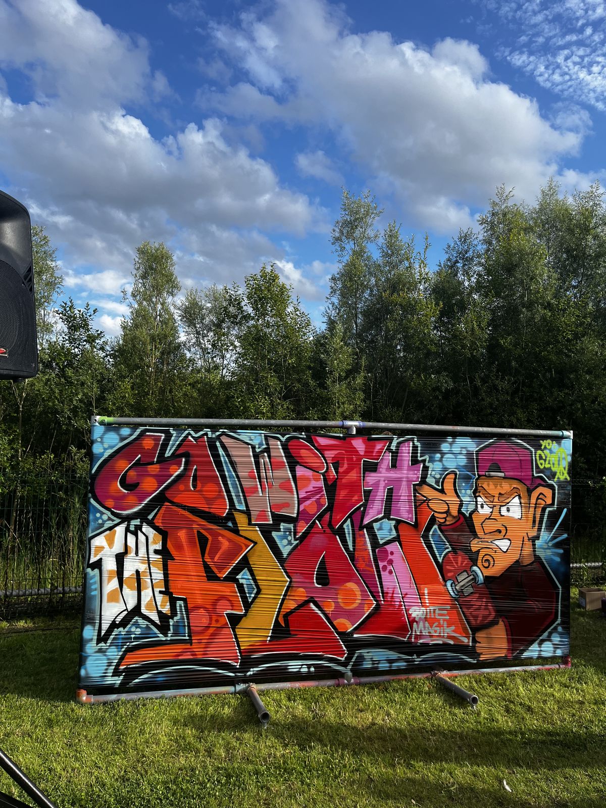 Live painting participatif