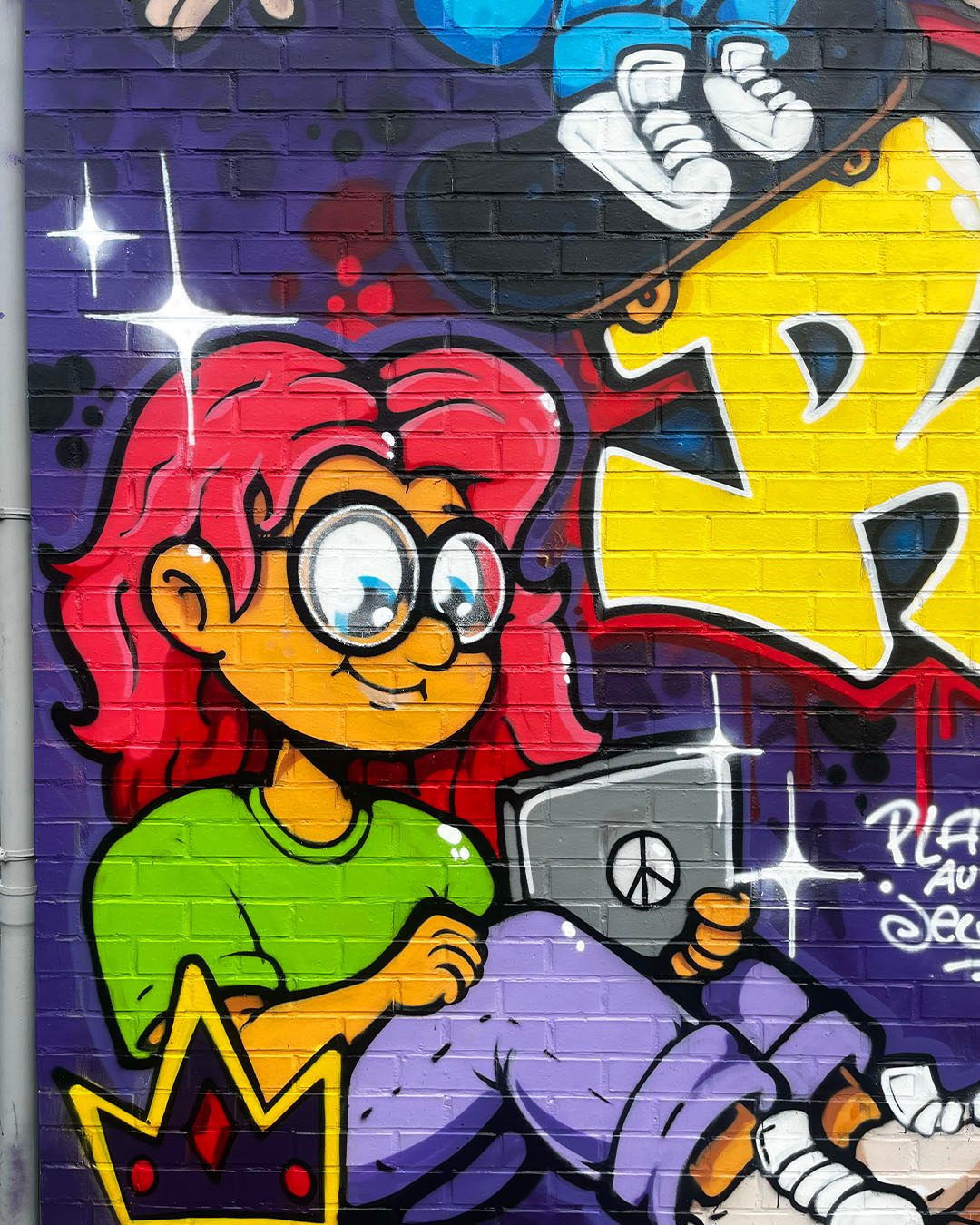 Fresque murale Rebecq